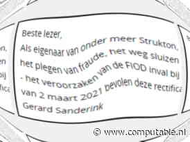 Sanderink rectificeert beschuldigingen aan ex