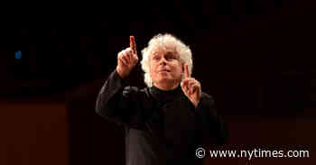 Online, Simon Rattle Gives a Preview of His Future in Munich