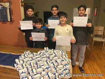 RoboTechnicians Team Donates to Hunterdon Medical Staff, Police, JP Case Staff - TAPinto.net