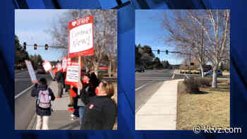 Striking St. Charles Bend medical techs agree to end walkout as talks continue - KTVZ