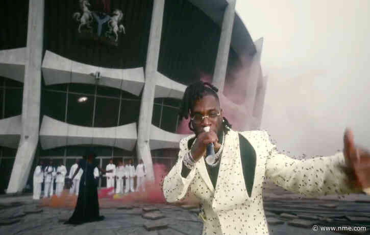 Burna Boy celebrates Grammys win with debut live appearance at the ceremony