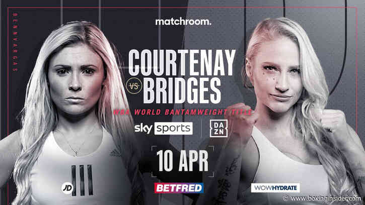 Ebanie Bridges Takes On Shannon Courtenay On April 10th For Vacant WBA Bantamweight Title