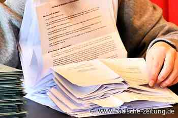 Am Wahltag lief in Steinen alles glatt - Steinen - Badische Zeitung