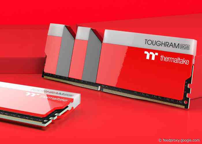 Thermaltake ToughRAM RGB DDR4 16 GB (8 GB x 2) memory launches