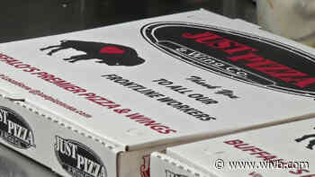 Just Pizza thanks frontline workers with new boxes