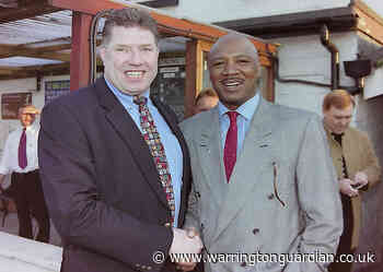 Marvin Hagler has died, 23 years after Warrington visit