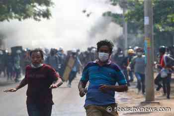 Burma forces continue crackdown on protesters, 4 dead in demonstrations
