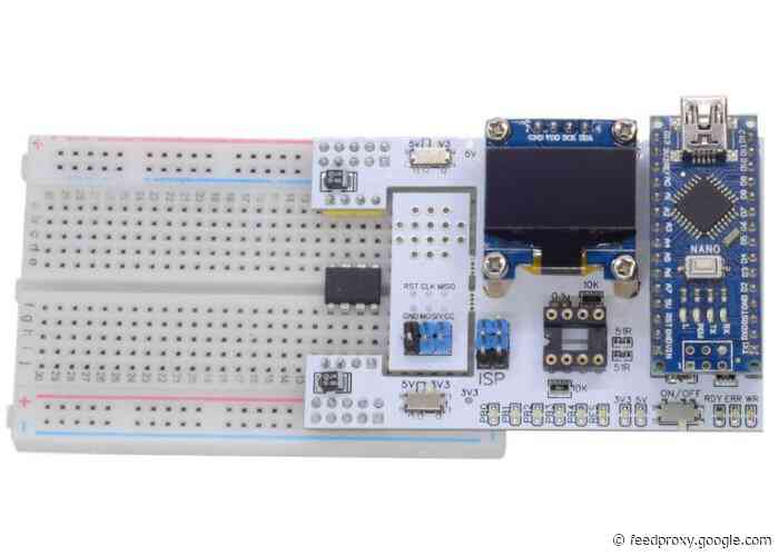 ATtiny Flasher open hardware flashing tool for the Atmel ATtiny