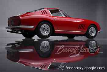 1967 Ferrari 275 GTB/4 heads to auction