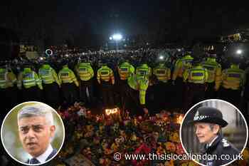 Sadiq Khan calls for investigation into Met handling of vigil