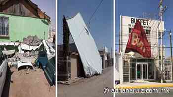 #Cuauhtemoc | Las fuertes rachas de viento generan incidentes en la ciudad - Adriana Ruiz