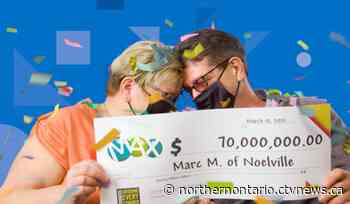 Noelville, Ont., winner of $70M lottery prize had to check ticket a dozen times to believe it
