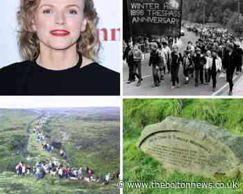 Maxine Peake helps launch events to celebrate the 125th anniversary of the Winter Hill Trespass