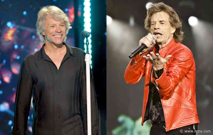 Mick Jagger once pretended to be in a band with pre-fame Jon Bon Jovi
