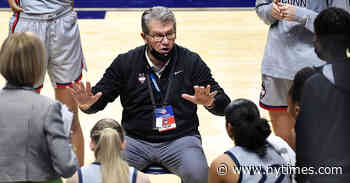 UConn Coach Geno Auriemma Tests Positive for the Coronavirus - The New York Times