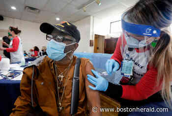 12,448 more coronavirus vaccine doses administered in Massachusetts, a drop from previous days - Boston Herald
