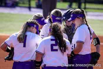 JMU softball sweeps double header against Rhode Island - The Breeze