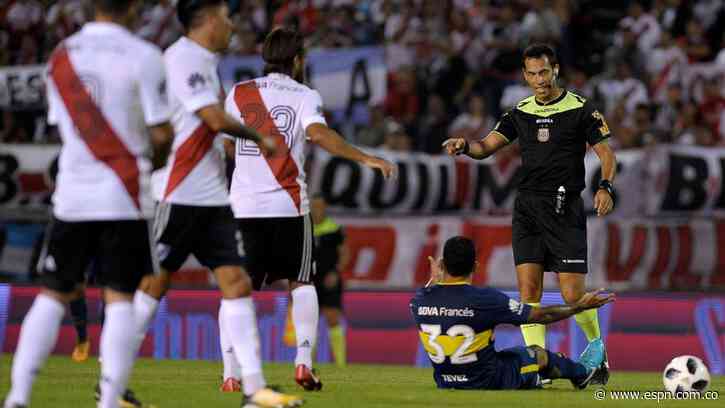 Así les fue a Boca y a River con Facundo Tello como árbitro - ESPN