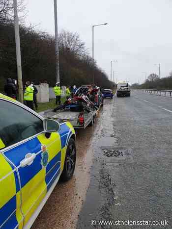 Police seize suspected stolen bikes - St Helens Star