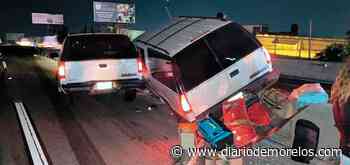 Resultan 7 heridos en fuerte choque en Paso Express Cuernavaca - Diario de Morelos