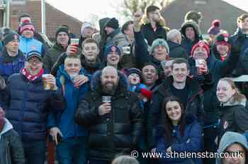 St Helens fans packing the Wakefield Trinity terraces - St Helens Star