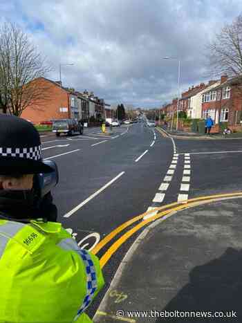 Traffic police out in force across Bolton and Bury last night