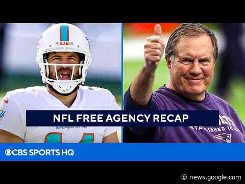 NFL Free Agency Day 1 Recap: Washington gets a QB, Patriots spend over $140M | CBS Sports HQ - CBS Sports HQ