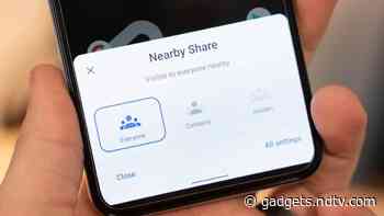 Google Nearby Share Will Let You Send Files to Multiple People at Once: Report