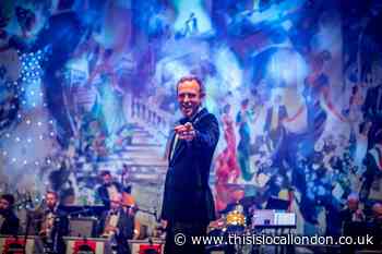 Croydon music teacher leading Big Band in Abbey Road session