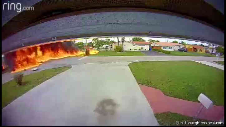 Horrifying Video Shows Plane Crash Into SUV Outside Airport, Killing 3, Including Young Boy In Car