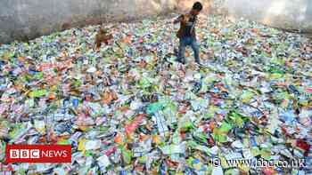 Plastic bags recycled into fabric to fight pollution