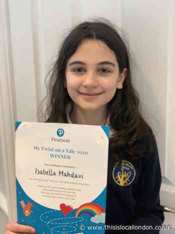 Frith Manor girl wins national Pearson's writing competition