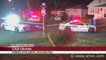 RPD:1 shot, 2 others hurt in car chase, crash after fleeing shooting scene