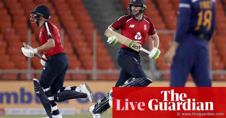 England beat India by eight wickets: third T20 international – live!