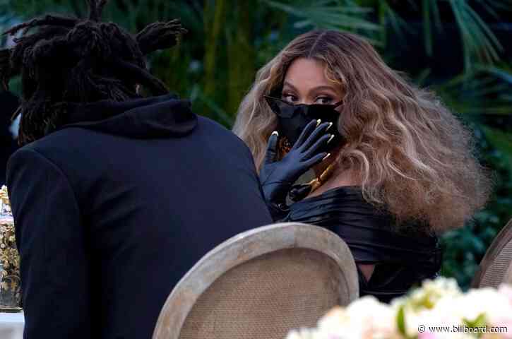 Beyonce Gets Up Close and Personal With Jay-Z & Megan Thee Stallion in Her Grammy Pics