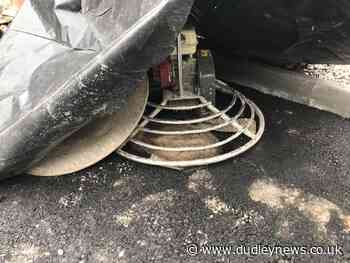Badger freed after getting stuck inside machinery on Dudley building site - Dudley News