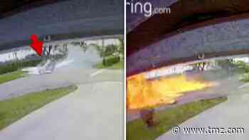 Ring Video Shows Plane Crashing into Car, Killing 3 People