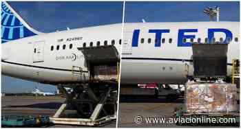 Primer vuelo de United a Buenos Aires con vacunas contra el COVID-19 - Aviacionline.com