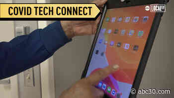 A non- profit is equipping hospitals and senior care facilities with smart devices to connect COVID patients to their loved ones.