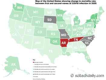 Huge Decrease in Second-Wave COVID Mortality in Wealthier Areas
