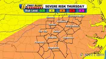 Dry Wednesday, but Storms Develop Thursday
