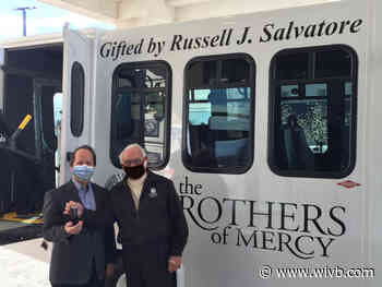 Russ Salvatore donates specially-equipped van to Brothers of Mercy Wellness Campus