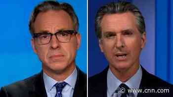 Tapper asks Newsom: What on earth were you thinking?