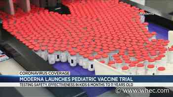 URMC participating in Moderna vaccine study for kids