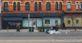 This eerie Toronto photo series captures all of the vacant stores on Queen St. West - blogTO