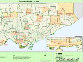 Toronto updating its number of neighbourhoods to 158 - Toronto Sun
