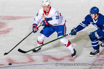 Toronto Marlies fight back from 3-0 and 4-2 down to earn a point in shootout loss to Laval | Maple Leafs Hotstove - Maple Leafs Hot Stove