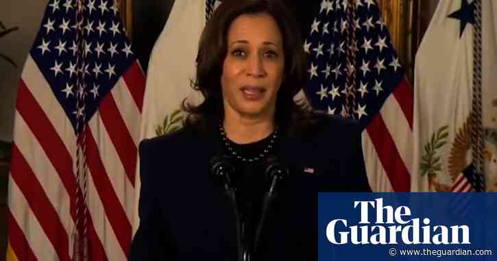 Kamala Harris addresses the UN: 'The status of women is the status of democracy' – video