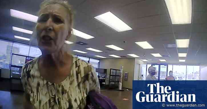 'What are you going to do, arrest me?': Texas anti-masker handcuffed by police – video