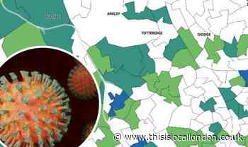 More parts of Barnet see Covid-19 cases of near zero